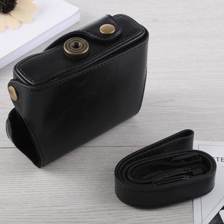 Frendorf | Volledige Body Camera PU Leren Hoes Tas met Strap voor Canon G16 (Zwart)