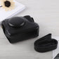 Frendorf | Volledige Body Camera PU Leren Hoes Tas met Strap voor Canon G16 (Zwart)