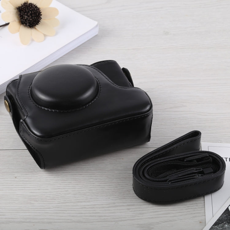 Frendorf | Volledige Body Camera PU Leren Hoes Tas met Strap voor Canon G16 (Zwart)