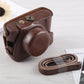 Frendorf | Volledige Body Camera PU Leren Tas met Strap voor Fujifilm X100F (Koffie)