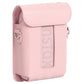 Frendorf | Voor FUJIFILM Instax mini Link 3 Volledig Leren Hoesje Tas met Schouderband (Roze)