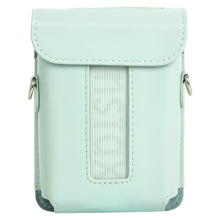 Frendorf | Voor FUJIFILM Instax mini Link 3 Volledige Leren Tas met Hangslot (Groen)