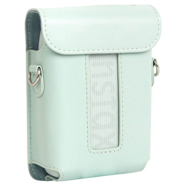 Frendorf | Voor FUJIFILM Instax mini Link 3 Volledige Leren Tas met Hangslot (Groen)