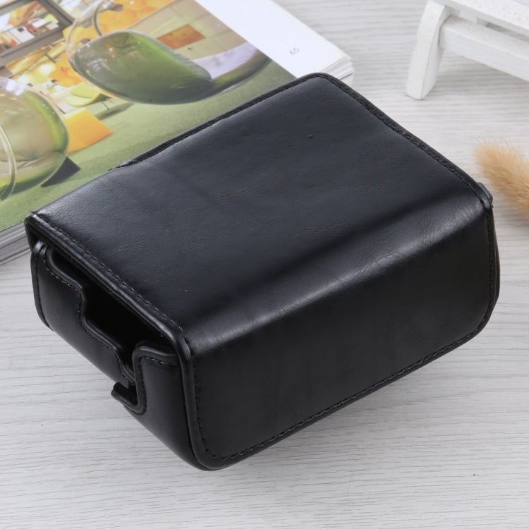 Frendorf | Full Body Camera PU Lederen Case Tas voor Sony ZV-1( Zwart)