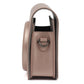 Frendorf | Pearly Lustre PU Leder Tasche für FUJIFILM Instax SQUARE SQ6 Kamera, mit verstellbarem Schultergurt (Hellbraun)