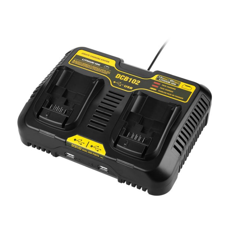 Frendorf | 10.8V-20V Werkzeugbatterieladegerät (US-Stecker)
