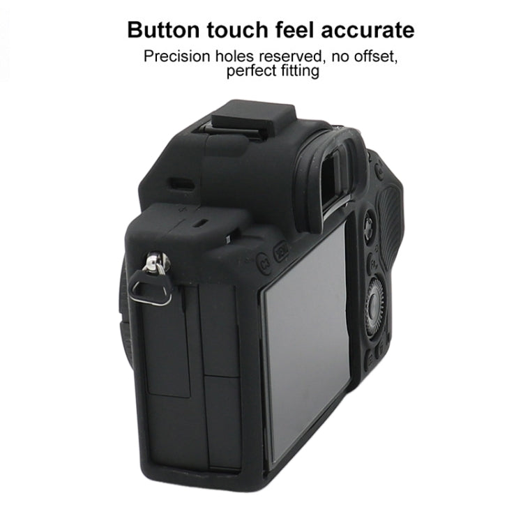 Frendorf | Voor Sony A7 III / ILCE-7M3 / A7R III Zachte Siliconen Beschermhoes (Zwart)