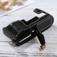 Frendorf | 1/4 inch Draad PU Lederen Camera Halve Case Basis voor FUJIFILM X-E3(Zwart)
