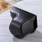 Frendorf | Volledige Body Camera PU Lederen Hoes Tas met Strap voor Sony A5100 / A5000 / NEX-3N (16-50mm / 40.5mm Lens)(Zwart)