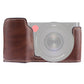 Frendorf | 1/4 Zoll Gewinde PU Leder Kamera Halbhülle Basis für Leica TL (Typ 701) (Kaffee)