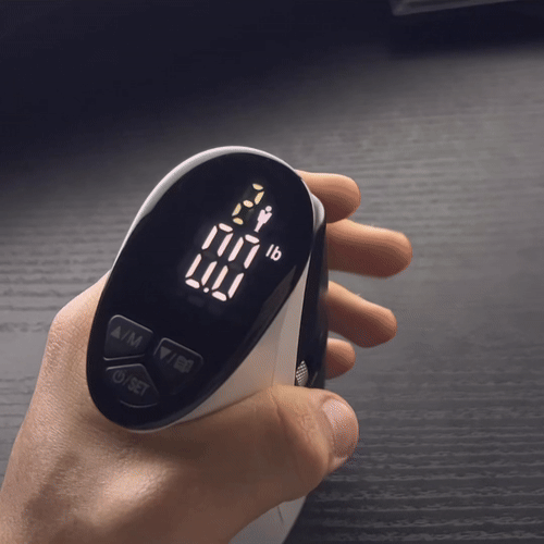 Frendorf | PowerGrip Pro - Digitales Griffkraftmessgerät mit LED-Anzeige zur Handstärkung