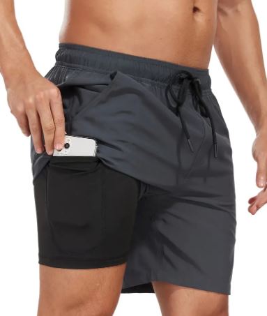 Frendorf | Badehose | Schnell trocknende Stretch-Shorts für Männer mit Handytasche