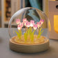 DIY Glas Tulpen Globus Lampe