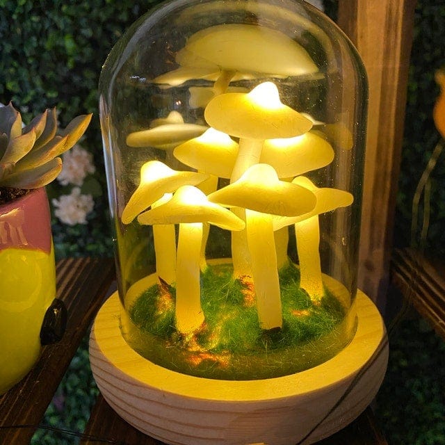 Frendorf | Bezaubernde DIY-Pilz-Lampe für Heimdekoration