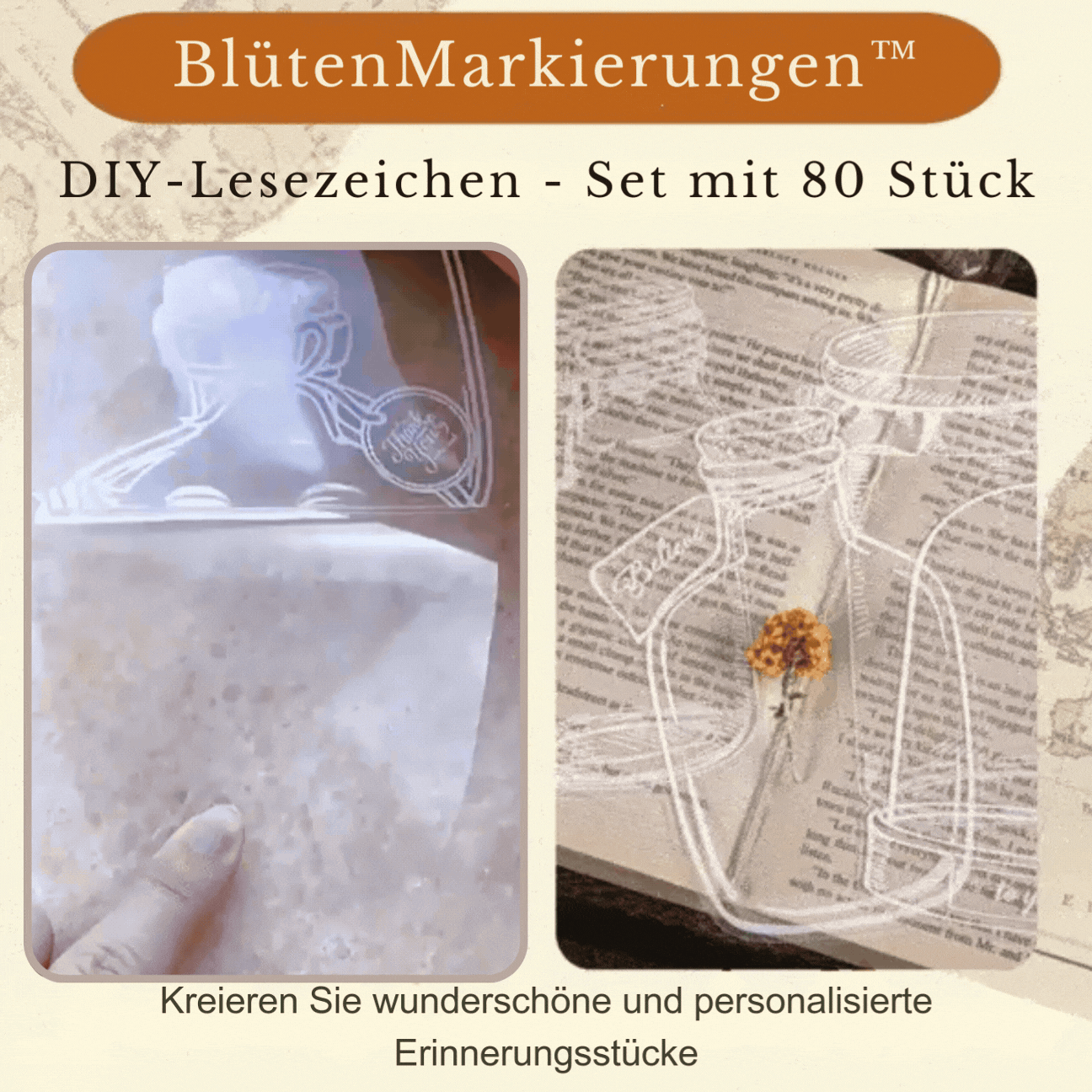 Frendorf | BlütenMarkierungen Lesezeichen für Ihre Reise