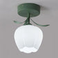 Frendorf | FleurTiffany Französische Tiffany-Deckenleuchte | Blumenmuster | Elegantes Jugendstil-Design für Ihr Zuhause