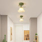Frendorf | FleurTiffany Französische Tiffany-Deckenleuchte | Blumenmuster | Elegantes Jugendstil-Design für Ihr Zuhause