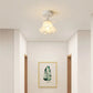 Frendorf | FleurTiffany Französische Tiffany-Deckenleuchte | Blumenmuster | Elegantes Jugendstil-Design für Ihr Zuhause