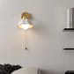 Frendorf | FleurLumina Retro Französische Blume Wandleuchte | Weißes Vintage-Design | Dekorative Beleuchtung | Romantische Wohnraum-Deko