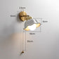 Frendorf | FleurLumina Retro Französische Blume Wandleuchte | Weißes Vintage-Design | Dekorative Beleuchtung | Romantische Wohnraum-Deko