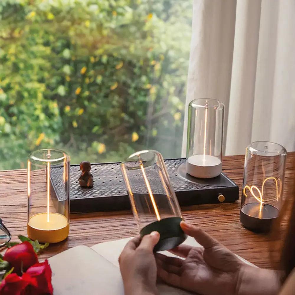 Frendorf | PureGlow - Moderne Tischlampe mit einfacher Eleganz