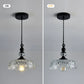 Frendorf | OrbisGlow Mid Century Mini Kücheninsel Glas Pendelleuchte | Elegantes Design | LED Beleuchtung | Moderne Raumdeko