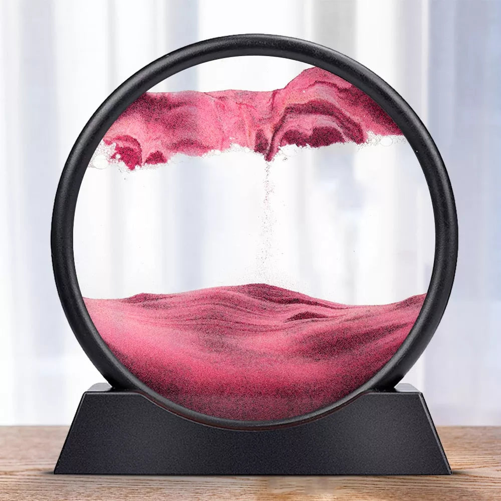 3D Sanduhr Tiefsee-Sandlandschaft