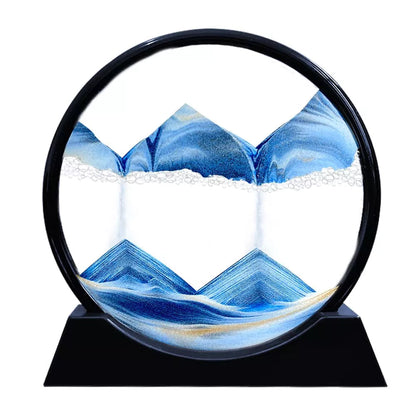 3D Sanduhr Tiefsee-Sandlandschaft