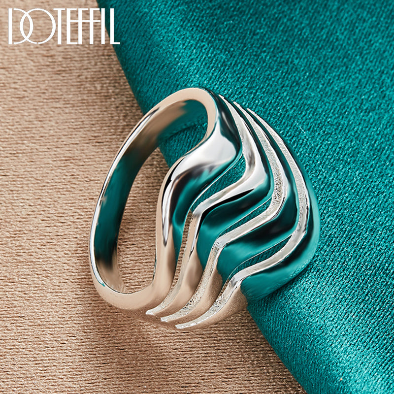 Frendorf | Vier Luxe Linien | Vierzeiliger glatter Ring