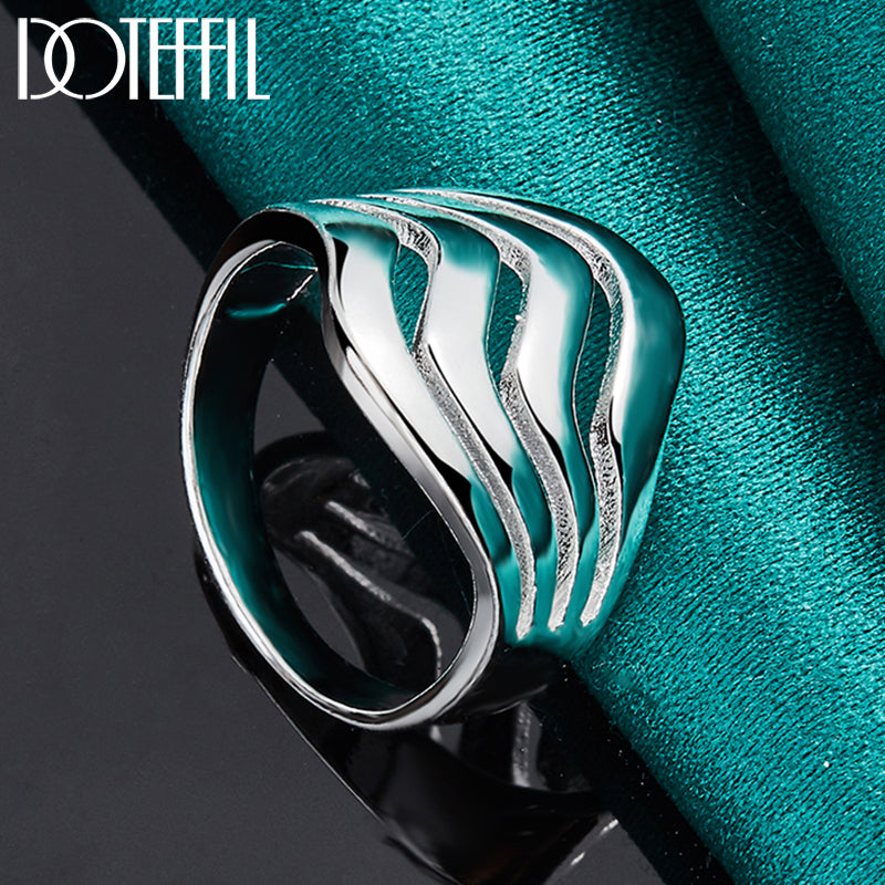 Frendorf | Vier Luxe Linien | Vierzeiliger glatter Ring