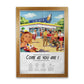 Come As You Are Nirvana Retro Musik Poster Gerahmte Wandkunst Druck