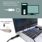 Frendorf | Groudchat JP1DV1 1080P HD Smart Kamera Mobile Telefon USB Live Kamera für Brillenbeine, integriertes Schall absorbierendes und geräuschreduzierendes Mikrofon (Schwarz Gold)