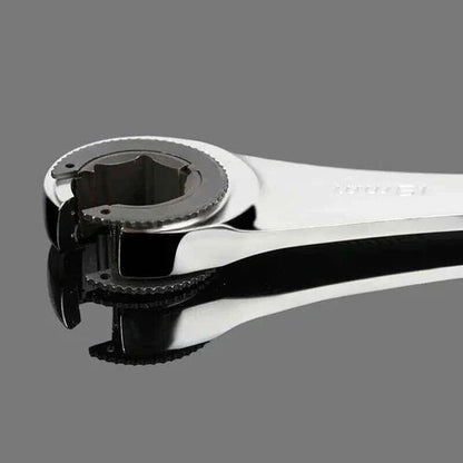 Frendorf | 2-in-1 Ratschen-Schlüssel mit Flexibler & Fester Kopf-Design