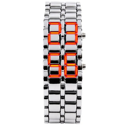 Frendorf | Digitale Lava-Armbanduhr für Männer