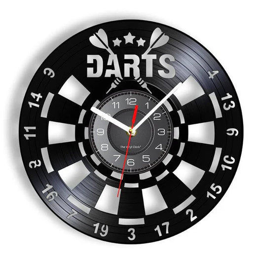 Frendorf | GameTime Vintage Dartscheibe Wanduhr