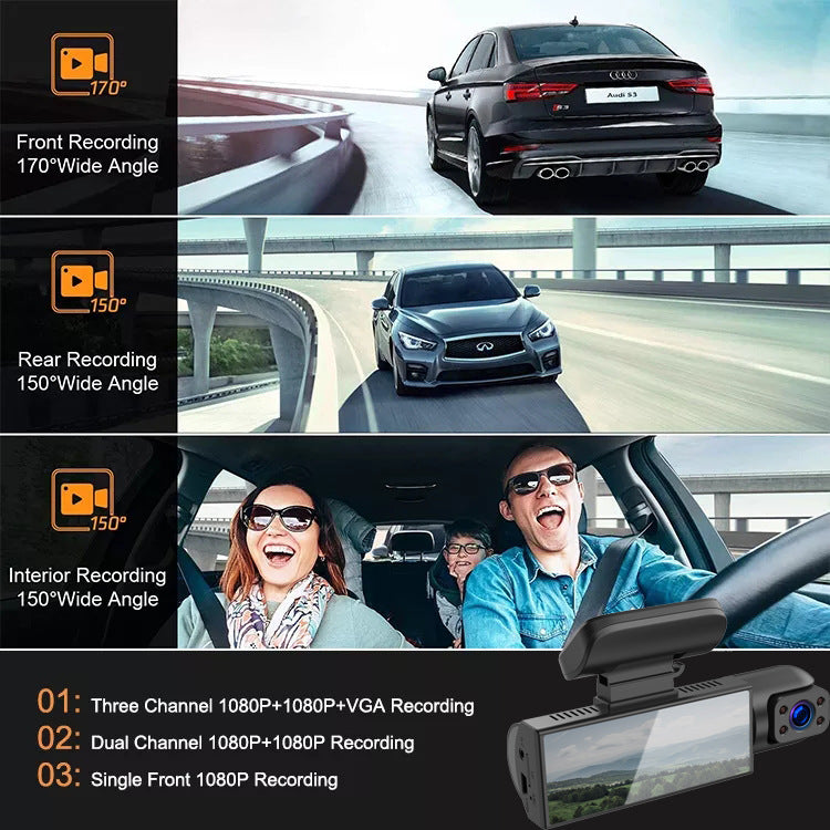 Frendorf | Pro Full HD 1080P | Dual-Linse, Sicherheit und kristallklare Bilder