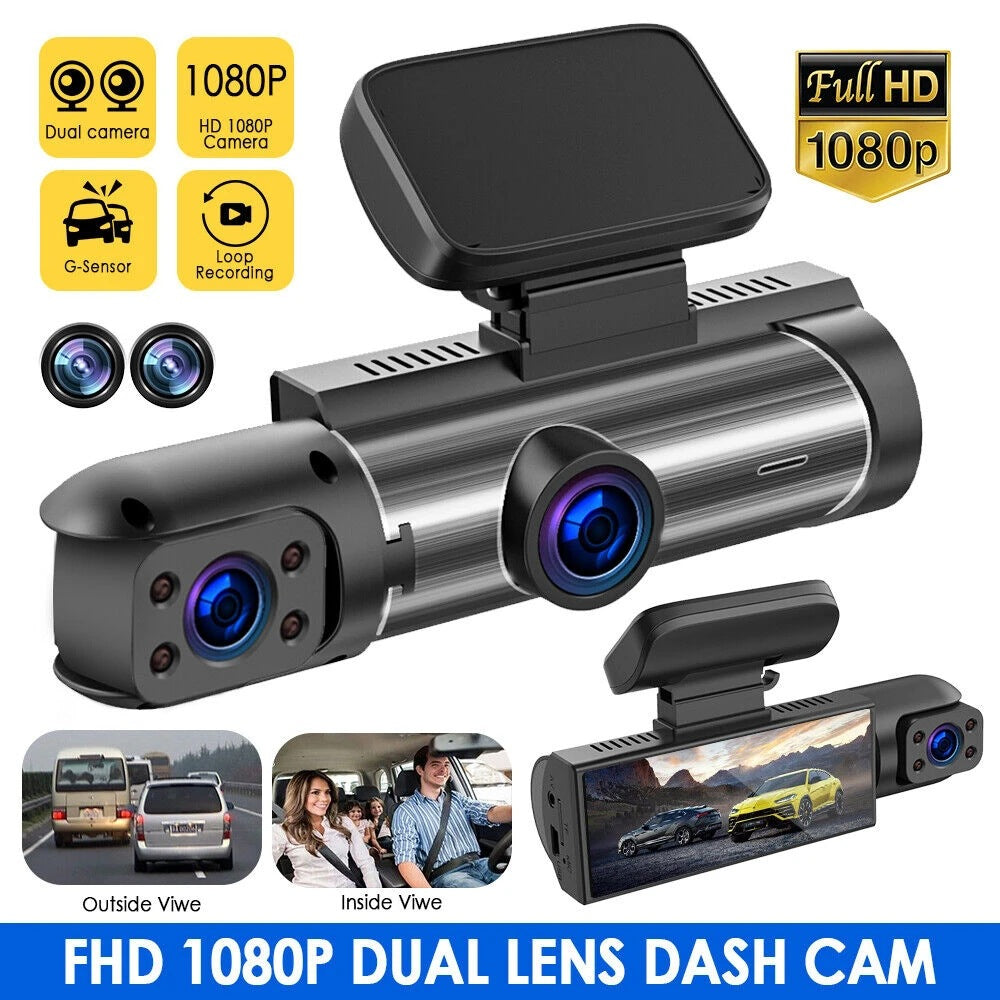Frendorf | Pro Full HD 1080P | Dual-Linse, Sicherheit und kristallklare Bilder