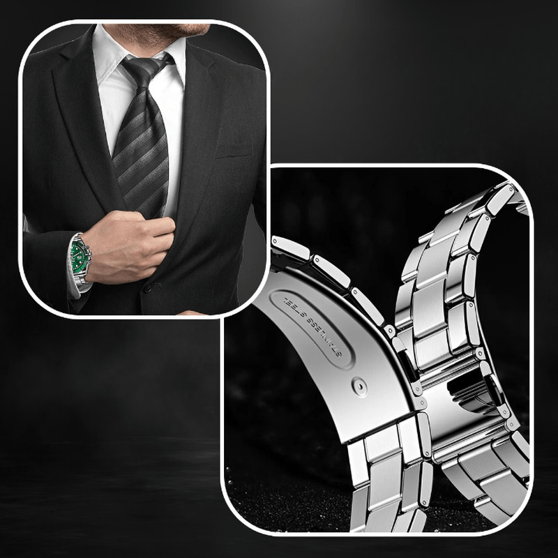 Frendorf | David - ClassicTech Luxus Herren-Smartwatch mit Stil und Funktionalität