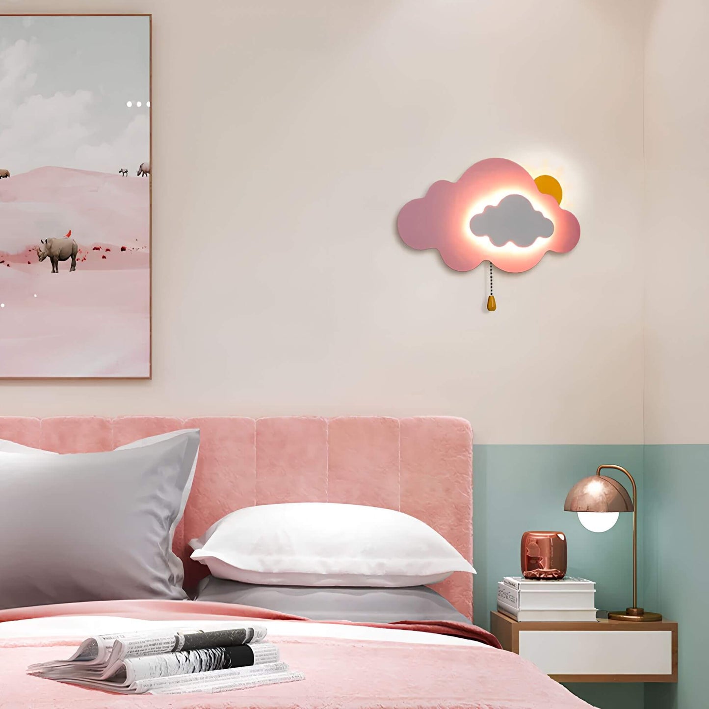 Frendorf - Kinderzimmer Wandlampe, Verspieltes Design