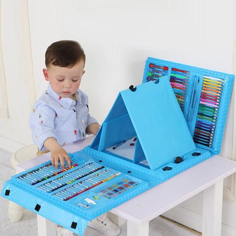 Frendorf | 6-in-1 Kreativbox mit Mal- und Bastelmaterial für Kinder – Kompakt & vielseitig