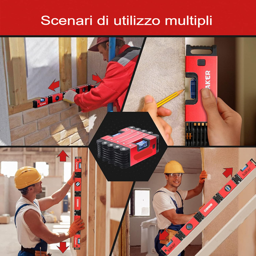 Frendorf |  FoldLevel - Die klappbare Präzisions-Wasserwaage