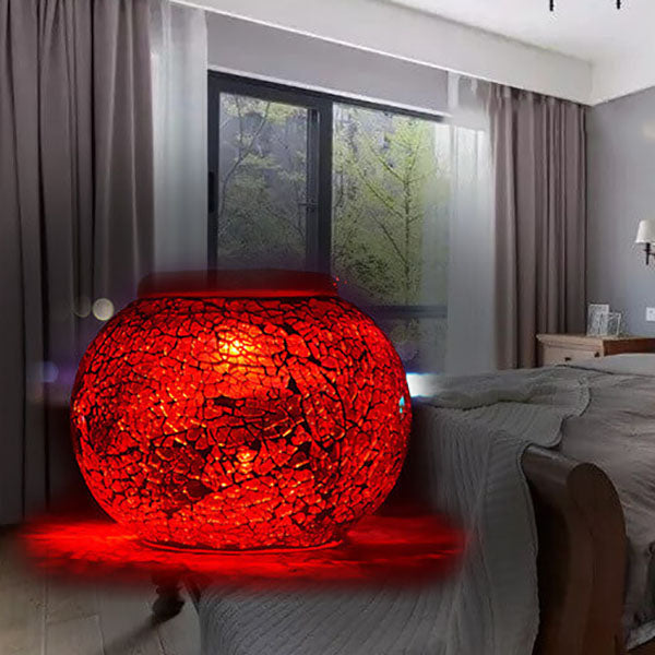 Frendorf | SolarArt Gartenleuchte | Kreatives Design aus Buntglas | LED Solar | Outdoor Beleuchtung