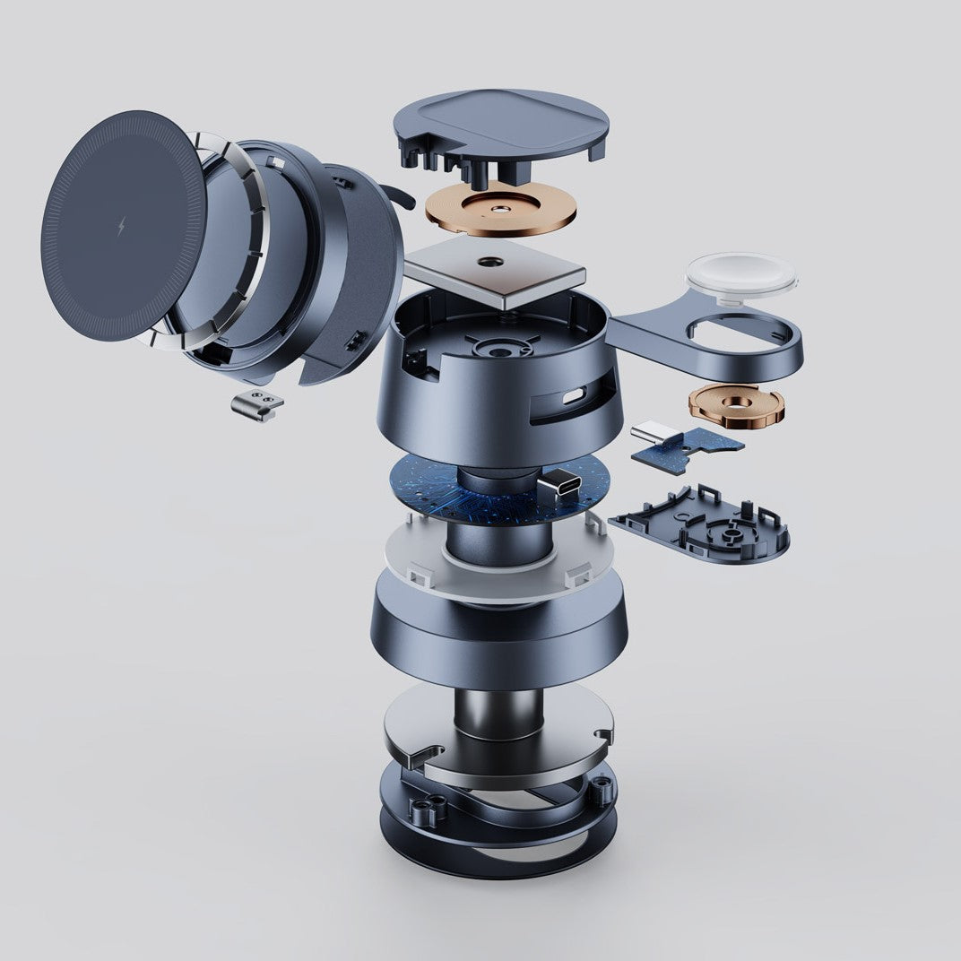 Frendorf | 3 in 1 magnetisches Ladegerät mit Umgebungslicht - für iPhone, Watch und AirPods