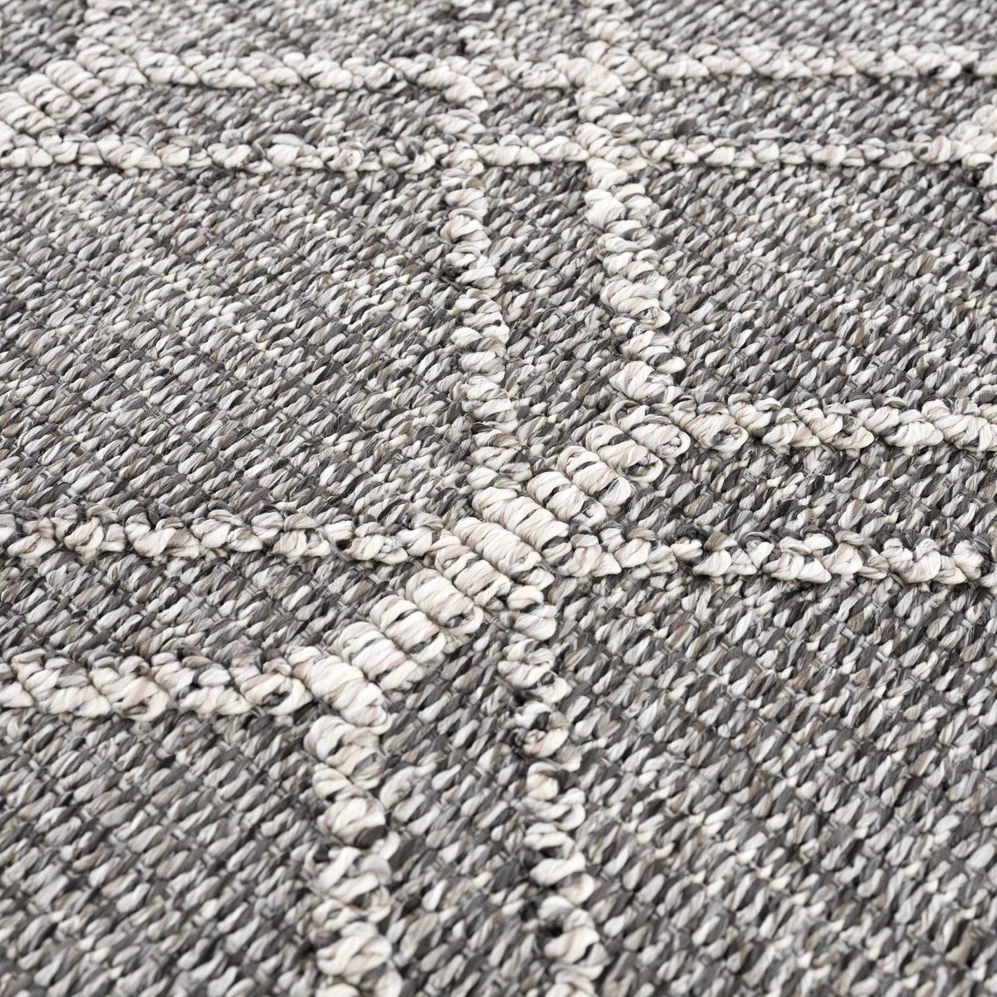 Diah Schwarz & Knochen Teppich - Ausverkauf