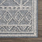 Diah Grau Blau & Knochen Teppich - Ausverkauf