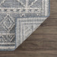 Diah Grau Blau & Knochen Teppich - Ausverkauf