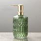 Diamantmuster Glas Seifenspender