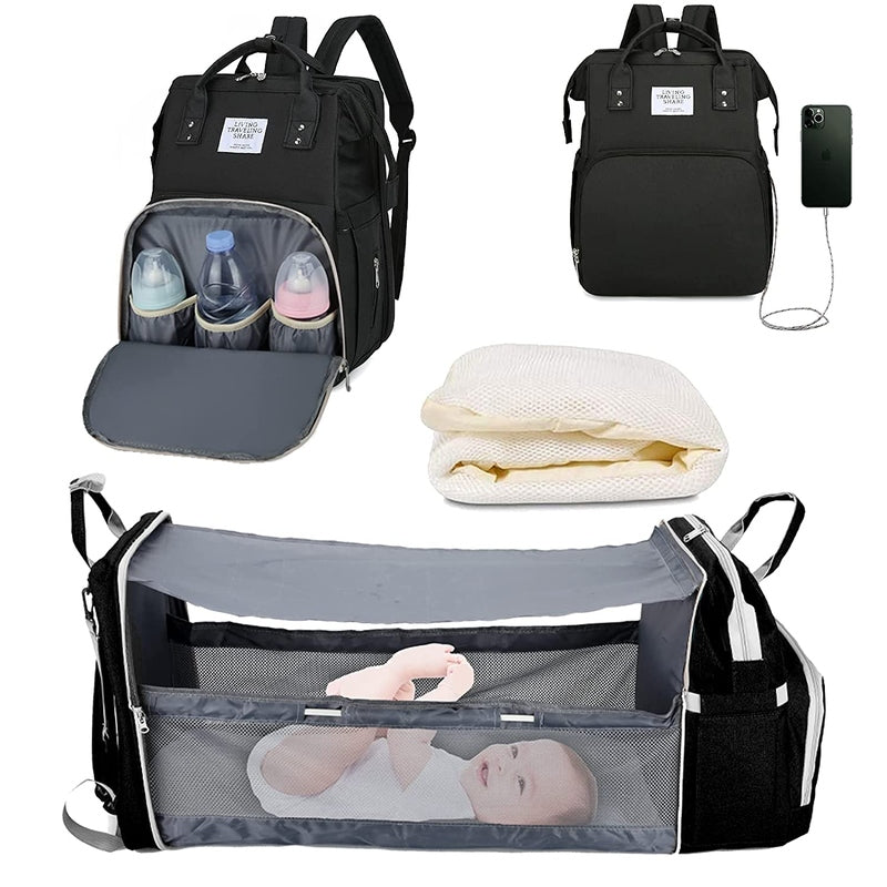 Frendorf | DiaperDuo | 2-in-1 Tasche für Babytücher | Platzsparend und multifunktional