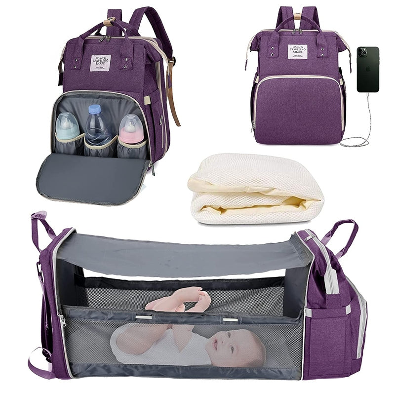 Frendorf | DiaperDuo | 2-in-1 Tasche für Babytücher | Platzsparend und multifunktional