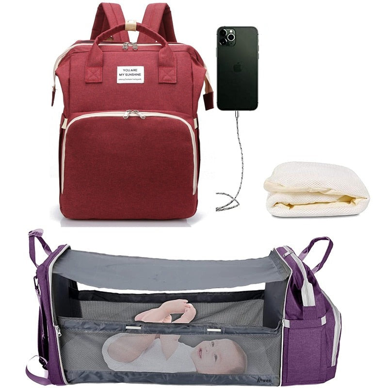 Frendorf | DiaperDuo | 2-in-1 Tasche für Babytücher | Platzsparend und multifunktional